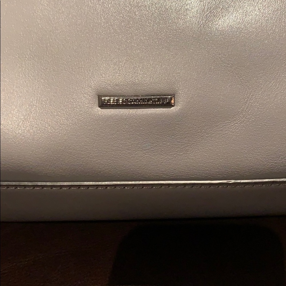 Rebecca Minkoff cross body handbag, color is grey - Picture 4 of 4